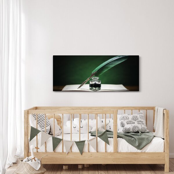 Tablou cu stilou sriind (120x50 cm)