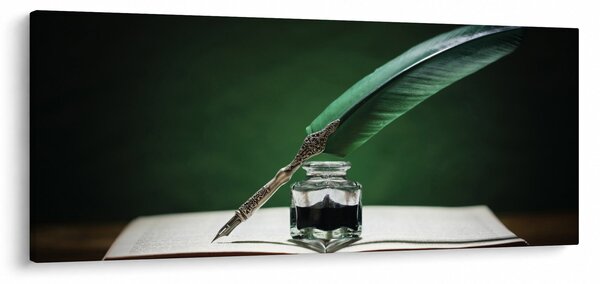 Tablou cu stilou sriind (120x50 cm)