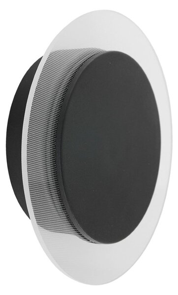 Steinhauer Aplică de perete LED Lido, negru, metal, 2.700 K, reglabil, Negru, Camera de zi / sufragerie, Metal