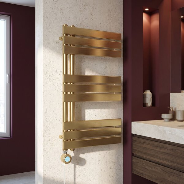 Radiator electric Rea Marvo 90x50cm Brush Gold