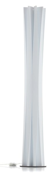 Lampadar Slamp, Bach, reglabil, Alb, Camera de zi, Plastic, Design