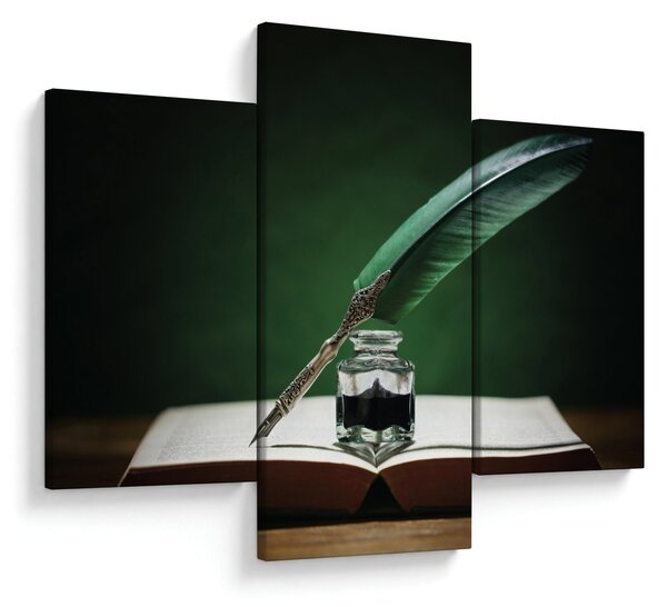 Tablou cu stilou sriind (90x60 cm)