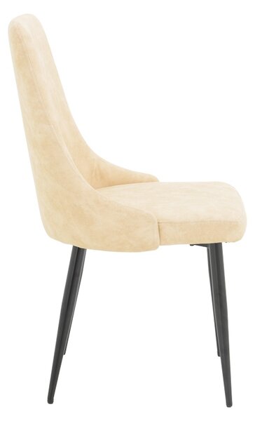 Scaun dining Trenda, Bej, 44x59x90 cm