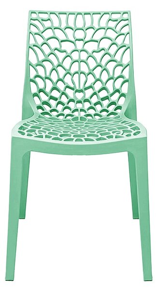 Scaun dining Hush, Verde, 53x41x80.5 cm