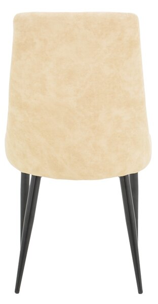 Scaun dining Trenda, Bej, 44x59x90 cm