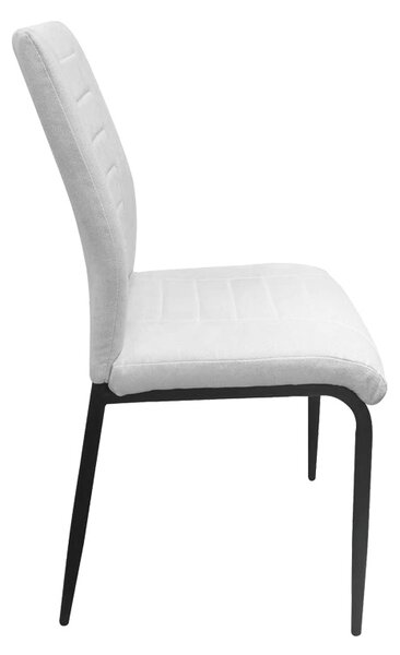 Scaun dining Wedena, Bej, 50x46x94 cm