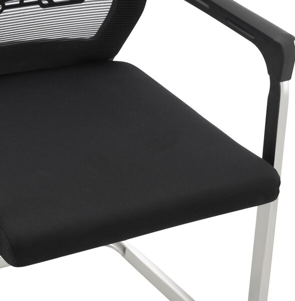 Scaun de birou Chromatic, Negru, 53x54x97 cm