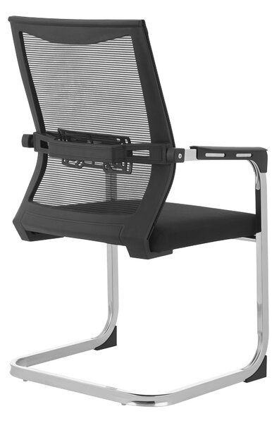 Scaun de birou Chromatic, Negru, 53x54x97 cm