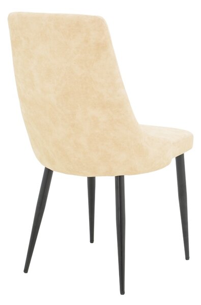 Scaun dining Trenda, Bej, 44x59x90 cm