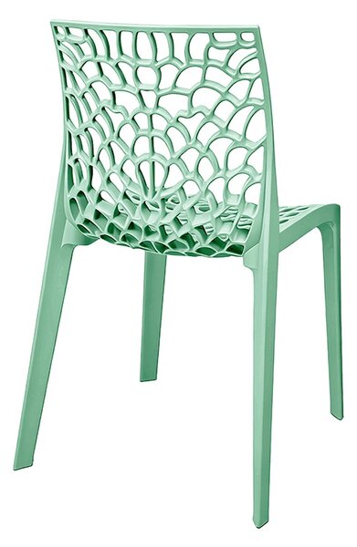 Scaun dining Hush, Verde, 53x41x80.5 cm