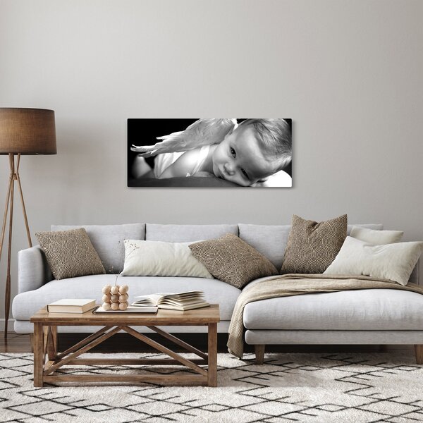 Tablou cu înger de copil (120x50 cm)