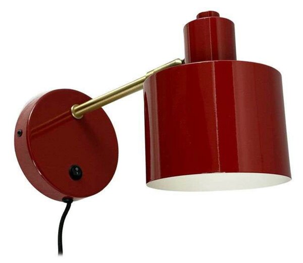 Lampă de perete Dyberg Larsen, Ocean, Auriu / Alamă, Camera de zi, Metal, Design