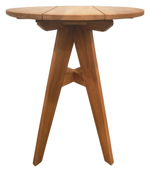 Masa dining Cadrada, Natural, 70x70x76 cm