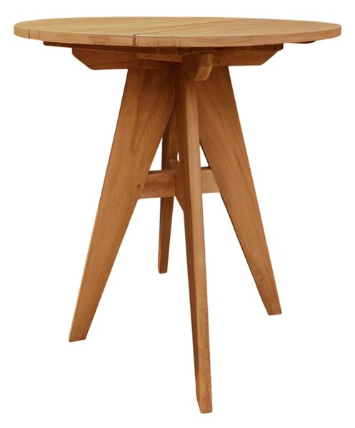 Masa dining Cadrada, Natural, 70x70x76 cm