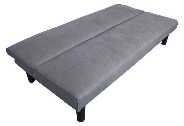 Canapea extensibila Kedran, Gri inchis, 75.5x166x70 cm