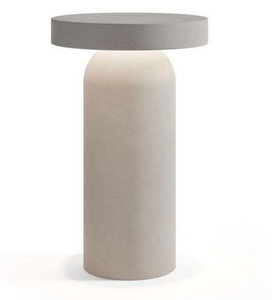 Lampă de Exterior Luceplan, reglabil, Gri, Terasă, Beton