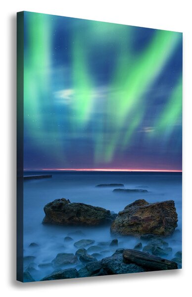Imprimare tablou canvas Aurora boreala
