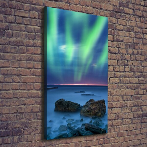Imprimare tablou canvas Aurora boreala