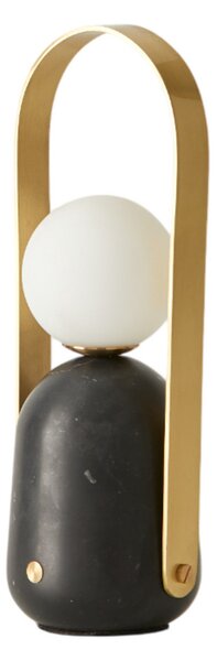 Lampă de masă Aromas del Campo, Nano, reglabil, Negru, Camera de zi, Oțel inoxidabil, Scandinavă