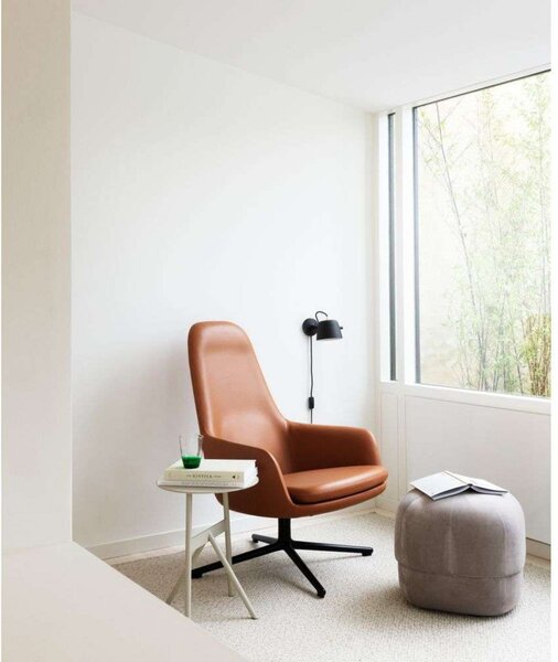 Lampă de perete Normann Copenhagen, Negru, Camera de zi, Aluminiu