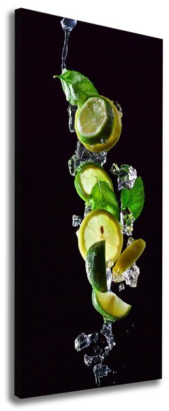 Pictură pe pânză Lime si lamaie