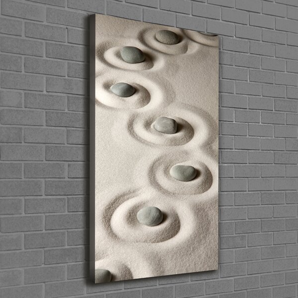 Tablou canvas Pietrele pe nisip