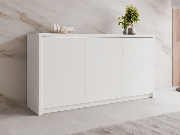 Bufet Providence 202, Alb, PAL laminat, 79x150x40cm, 58 kg