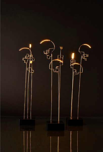 Lampă de masă DCW, Negru, Metal
