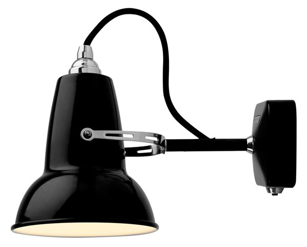 Lampă de perete Anglepoise, Original 1227, Negru, Camera de zi, Metal, Design industrial