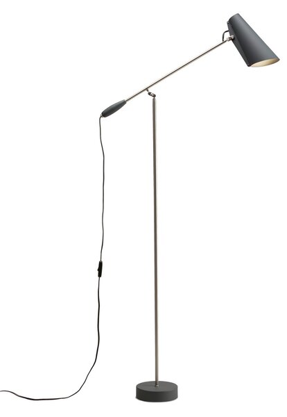 Lampadar Northern, Birdy, Gri, Camera de zi, Metal, Design