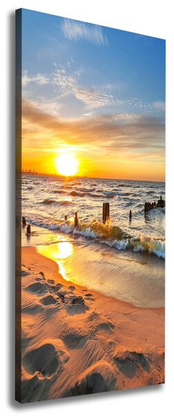 Print pe canvas Apus de soare pe mare