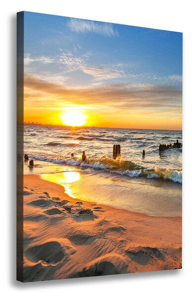 Print pe canvas Apus de soare pe mare