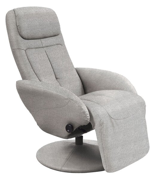 Fotoliu recliner Houston 491, Gri, Tapiterie, 84x77x80cm, 20 kg