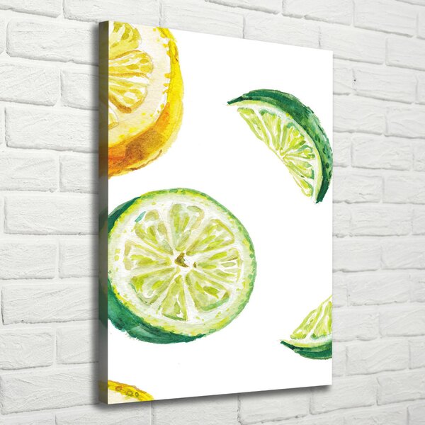 Tablou pe pânză canvas Limes și lămâi