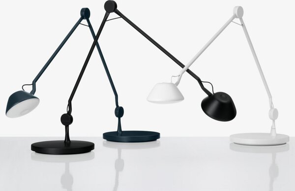 Lampă de masă FRITZ HANSEN, reglabil, Alb, Camera de zi, Aluminiu