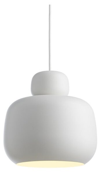 Lustră Pendul Woud, Stone, reglabil, Alb, Bucătărie, Metal, Design