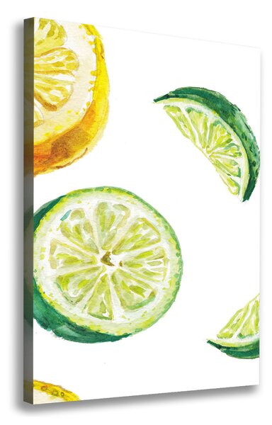 Tablou pe pânză canvas Limes și lămâi