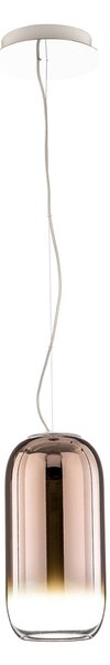 Lustră Pendul Artemide, Gople Mini, reglabil, Cupru, Camera de zi, Sticlă, Design