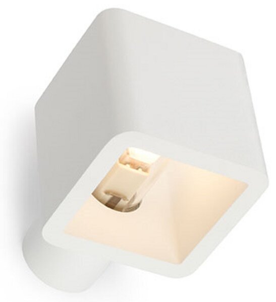 Lampă de perete Trizio21, Alb, dormitor, Aluminiu