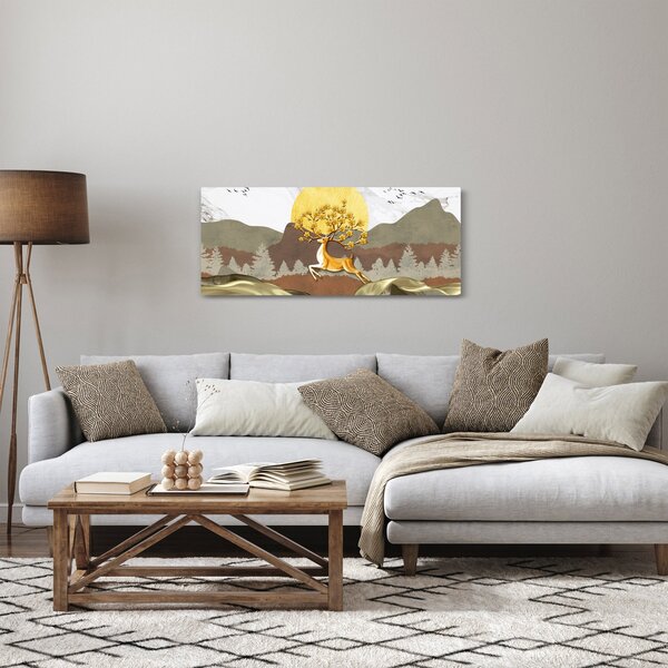 Tablou cu cerb (120x50 cm)