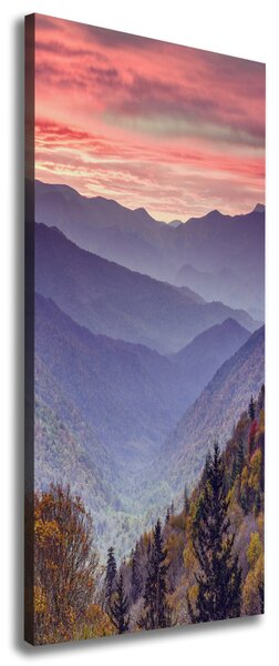 Tablou pe pânză canvas Ceață peste munți