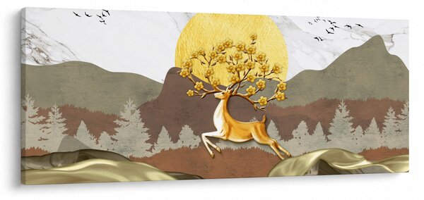 Tablou cu cerb (120x50 cm)