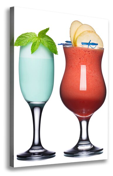Tablou pe pânză cocktail-uri colorate