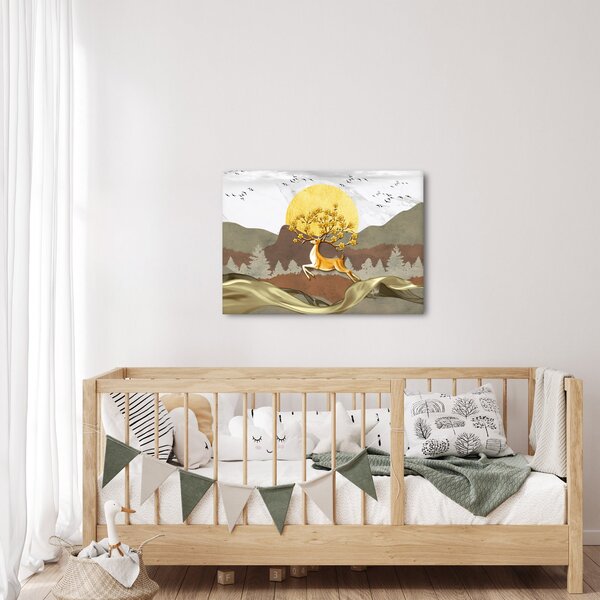 Tablou cu cerb (70x50 cm)