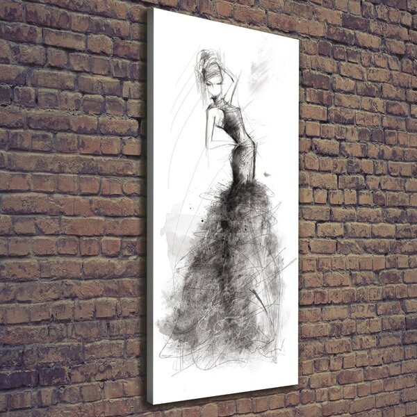 Tablou canvas ilustrare de moda