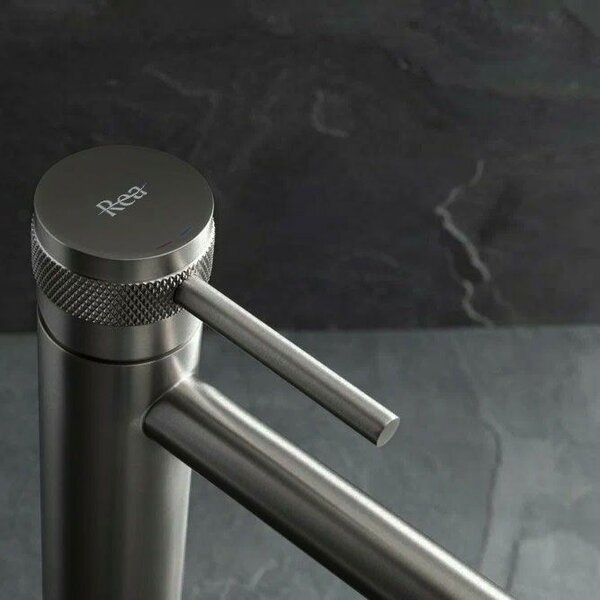 Baterie pentru baie Rea Lungo Grip Gun Grey low
