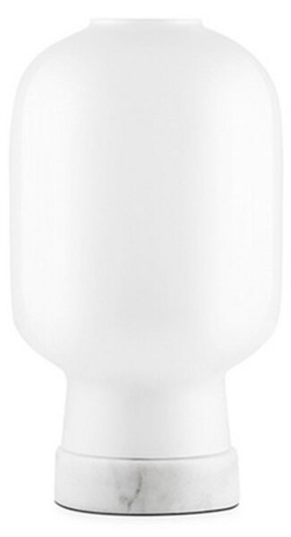 Lampă de masă Normann Copenhagen, Alb, Camera de zi, Sticlă