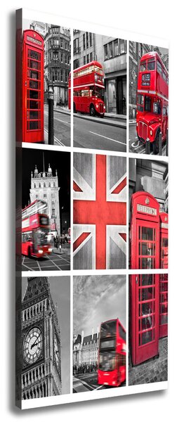 Pictură pe pânză colaj Londra