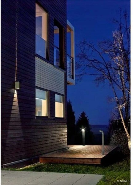 Lillehammer LED Aplică de Perete Broad Down Aluminium