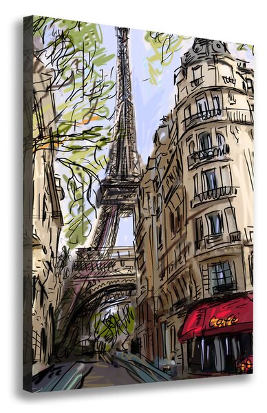 Tablou pe pânză canvas Turnul Eiffel din Paris